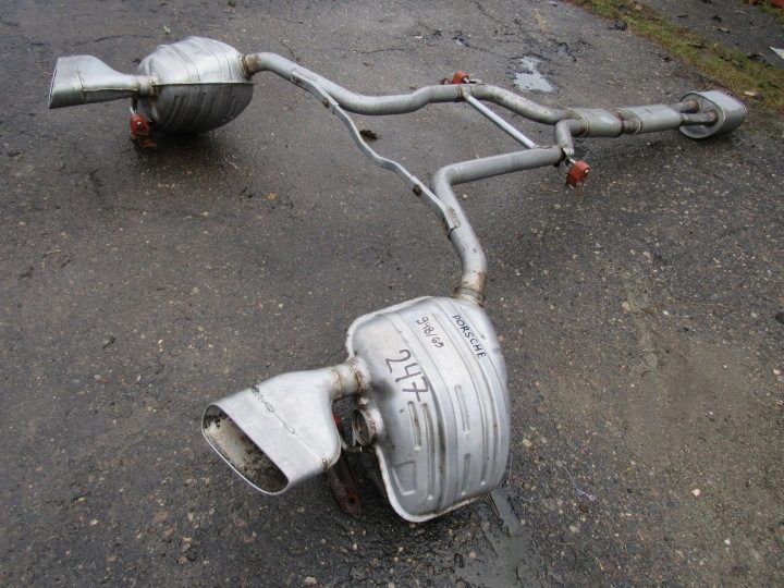 В СБОРЕ ВЫХЛОПНАЯ СИСТЕМА Porsche Panamera 970 3.6 97011118126, фото 12