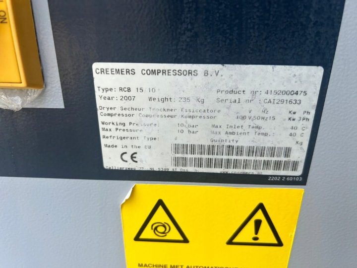 Компрессор масляный Atlas Copco GA15VSD 0 l 13 бар, фото 15