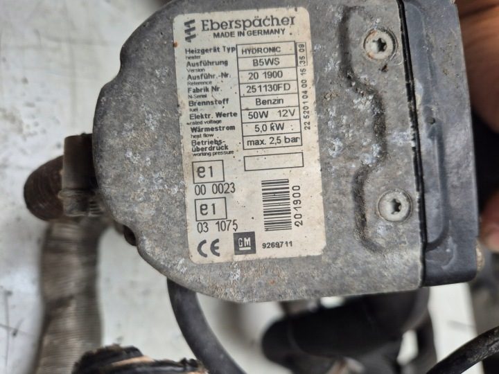 Webasto Eberspaecher Hydronic и B5ws Opel Insignia 201918 9272718, фото 2