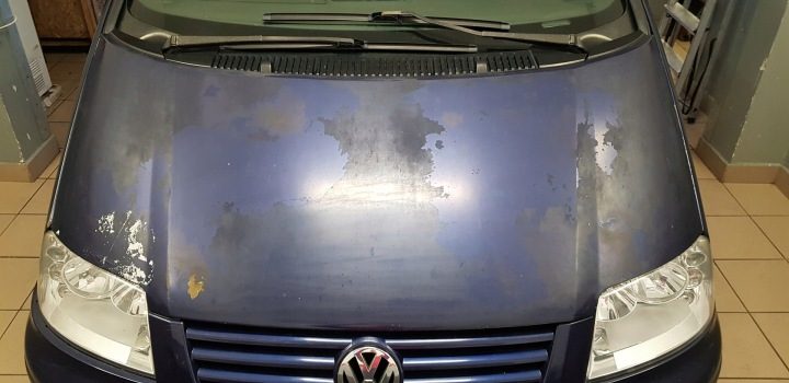 КАПОТ ДВИГАТЕЛЯ VW SHARAN ЦВЕТ LB5N 2000-10, фото 2