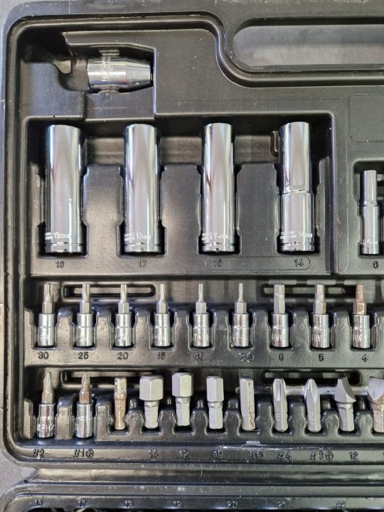 PROLINE КОМПЛЕКТ 94el. ТОРЦЕВЫЕ ГОЛОВКИ и НАКОНЕЧНИКА 1/2” 1/4” TORX БИТЫ, фото 5