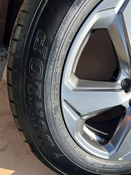TOYOTA RAV4 V 5 КОЛЕСА ДИСКИ ЛИТЫЕ ДИСКИ ШИНЫ DUNLOP КОМПЛЕКТ, фото 6
