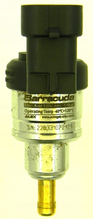 Форсунка газа ALEX BARRACUDA SUPERB 130 Nl/мин одинарная, фото 3