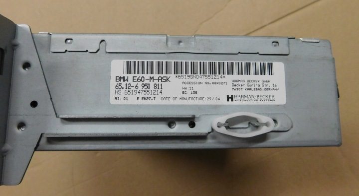 BMW E61 E60 СЧИТЫВАТЕЛЬ CD MP3 LOGIC7 6950811, фото 3