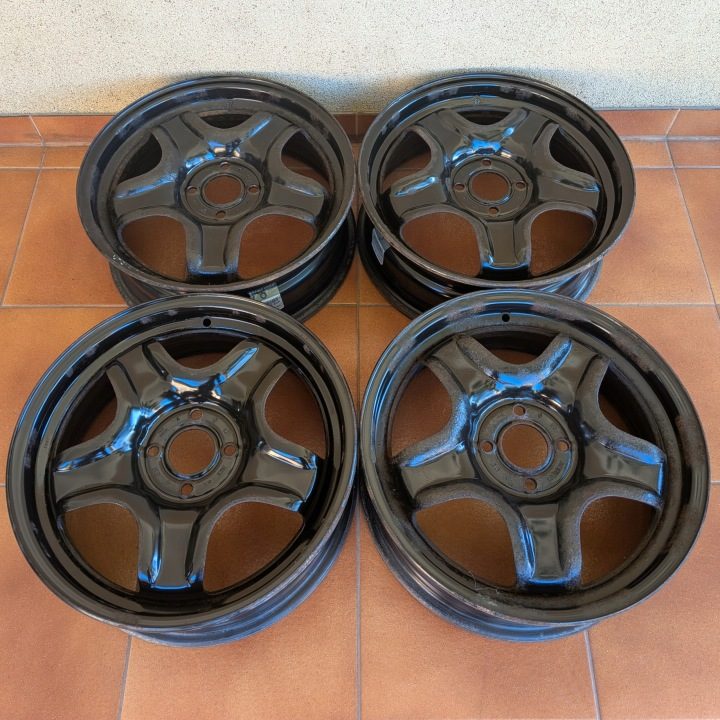 4× Штампованный диск RENAULT 6.0" x 16" 4x100 ET 37, фото 1