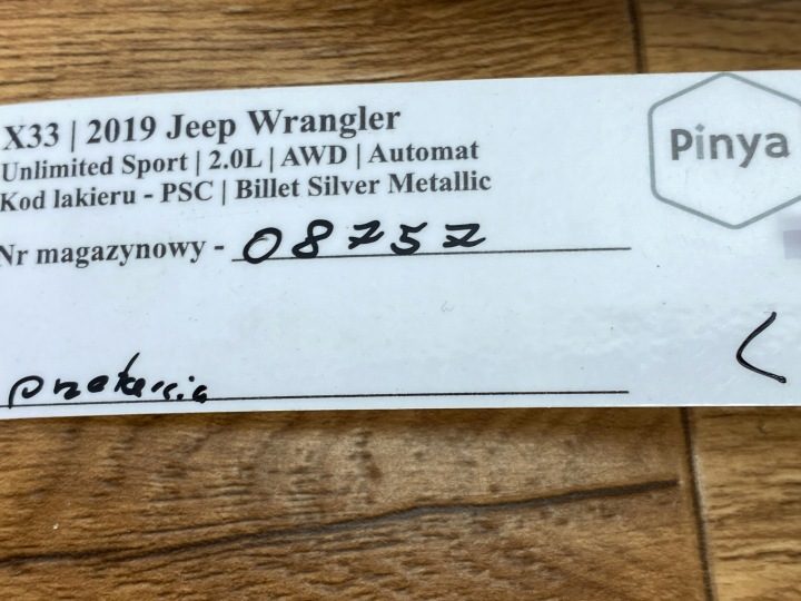Поводок дворника Jeep Wrangler JL 2018+ США, фото 7
