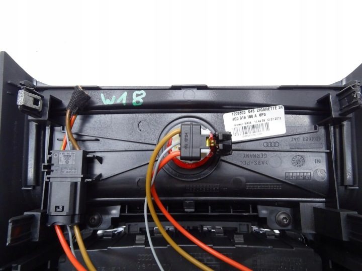 ДЕФЛЕКТОР ОБДУВА ЗАДНИЙ ТОННЕЛЯ ПОЛКА ГНЕЗДО 4G0863300 AUDI A6 C7, фото 6