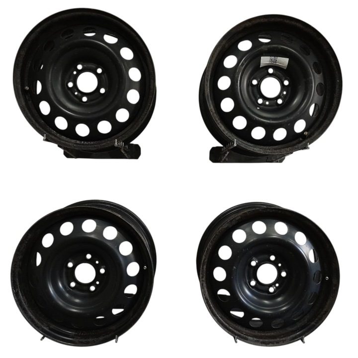 4× Штампованный диск Hyundai OE Hyundai i10, Kia Rio 5.5" x 14" 4x100 ET 47, фото 1