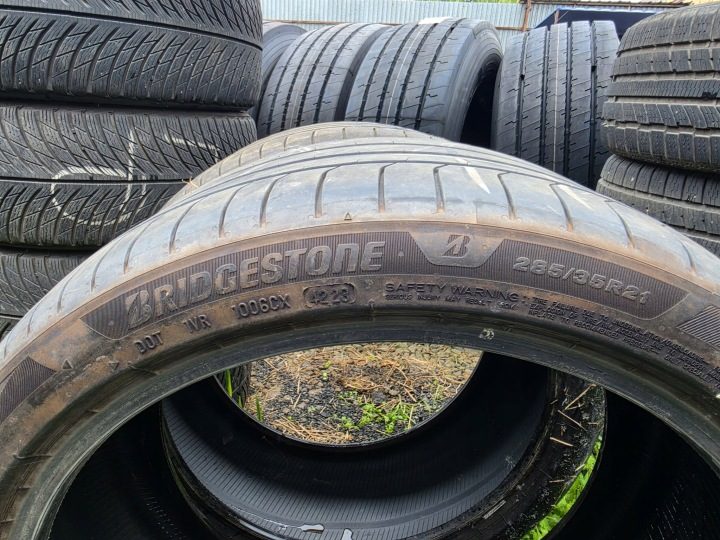 2× Шина летняя Bridgestone Turanza 6 285/35R21 105 Y защита диска, усилитель (XL) * - BMW, фото 2