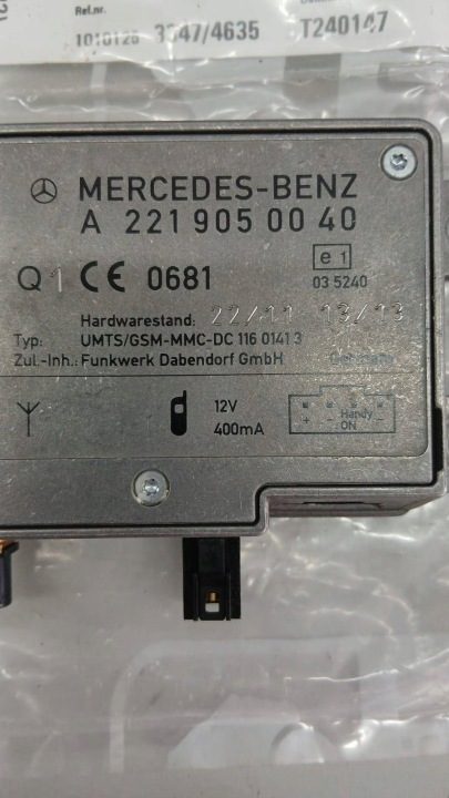 Усилитель антенный Mercedes-Benz S W222 A2219050040, фото 2