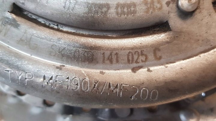 Сцепление в сборе 03D105271 03D141025C Seat Ibiza IV Fabia III 1.2B, фото 6
