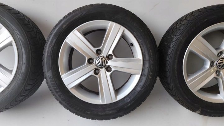 VW GOLF VII 5G0 КОЛЕСА ДИСКИ 5G0601025 BH 6.5JX16 ET46, фото 4