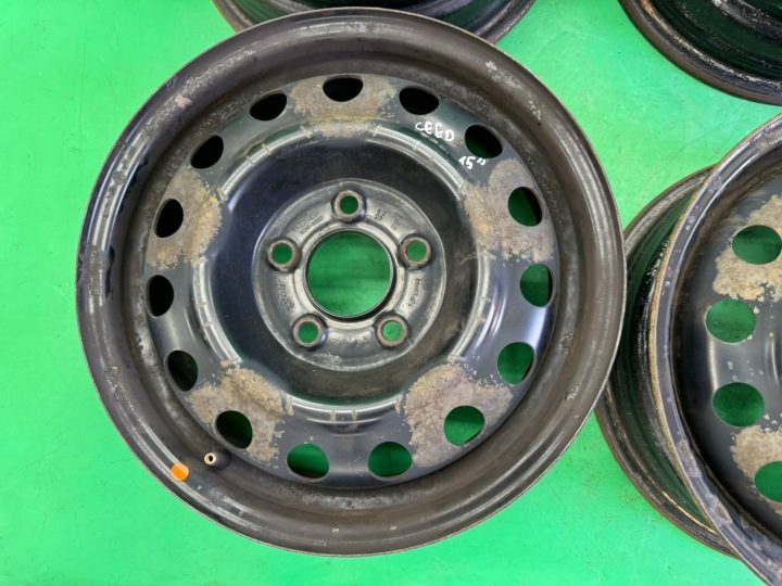 Штампованный диск Kia OE CEED 1 5.5" x 15" 5x114.3 ET 47, фото 3
