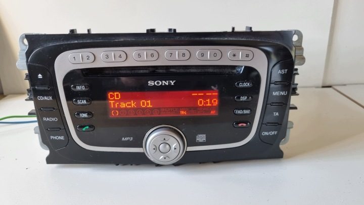 Магнитола mp3 Sony Ford Focus mk2 c-Max s-Max Galaxy Mondeo mk4, фото 4
