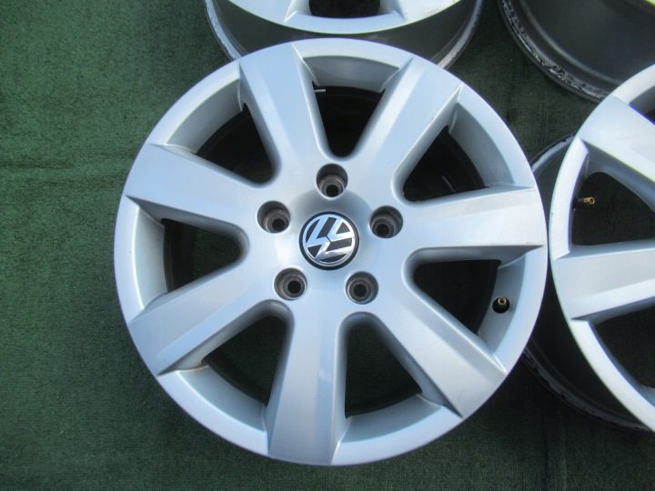 4× Литой диск Volkswagen OE SONARA 7.5" x 16" 5x130 ET 50, фото 4