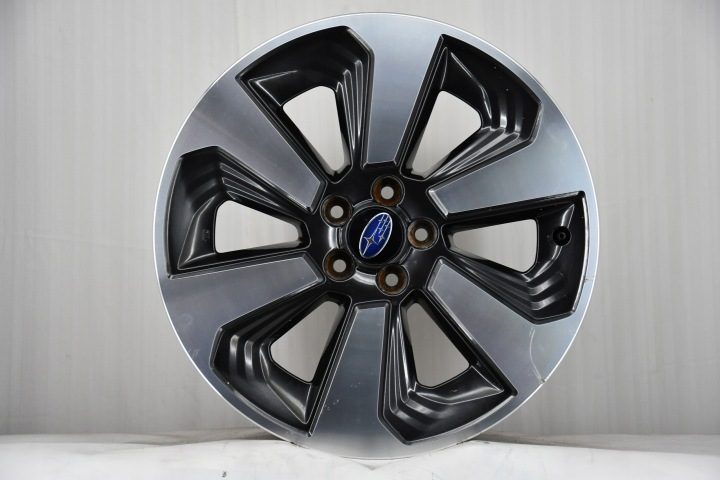 4× ЛИТЫЕ ДИСКИ SUBARU C74 17" 5X100 ET48 оригинал, фото 7