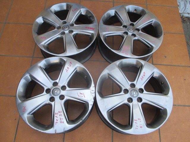 4× Литой диск Opel OE MOKKA AAWP 7.0" x 18" 5x105 ET 38, фото 4