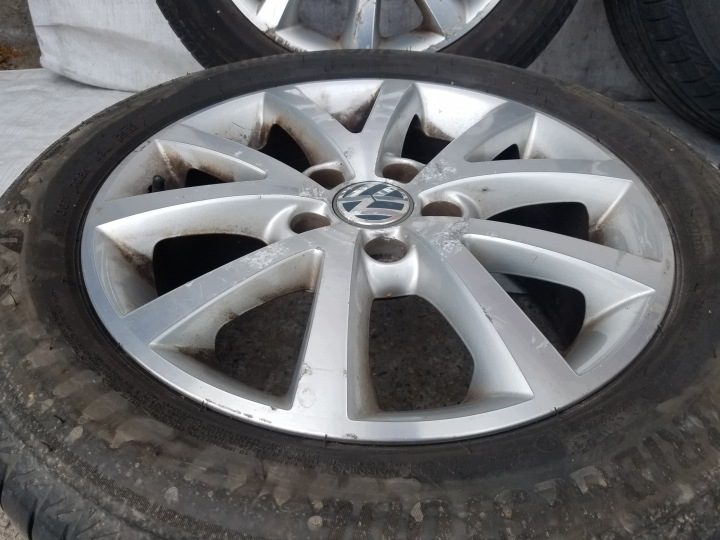 4× Литой диск Volkswagen OE 6.5" x 16" 5x112 ET 50, фото 9