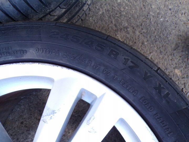 4× Литой диск Volvo OE 8.0" x 17" 5x108, фото 16