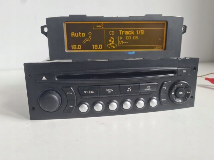 Магнитола Peugeot 207 307 807 Partner rd45 Berlingo USB Bluetooth c3 c4 c5, фото 5