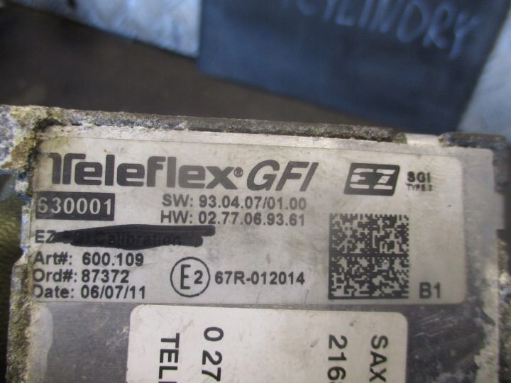 БЛОК УПРАВЛЕНИЯ ГБО 4-CYLINDROWY TELEFLEX SAX500 216804688E, фото 3