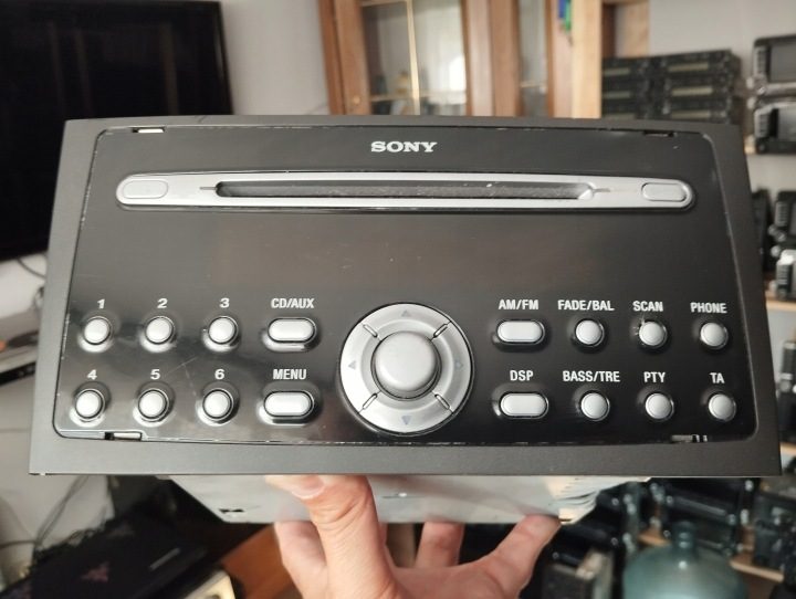 МАГНИТОЛА SONY FORD MONDEO MK3 00-06 R 5S7T-18C815-BE С KODEM, фото 8
