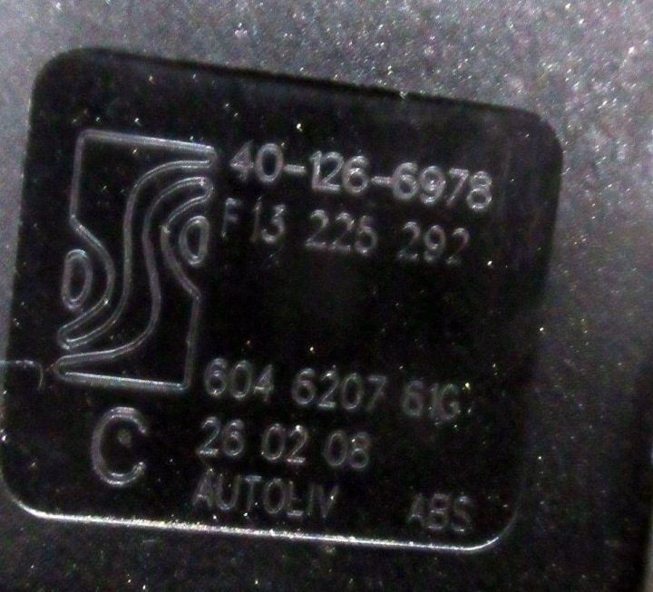 Замок ремня Opel OE 13225292, фото 4