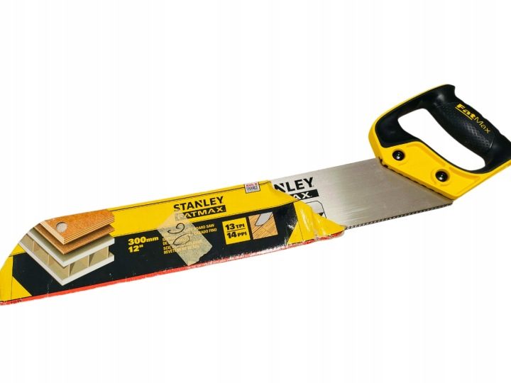 Stanley Пила ручная grzbietnica для дерева, forniru FatMax 300 мм 2-17-204, фото 1
