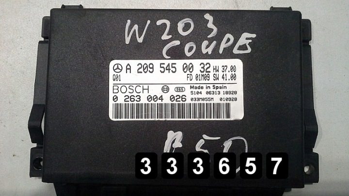 2003 Mercedes C класс ЭБУ (W203) 2095450032, фото 2