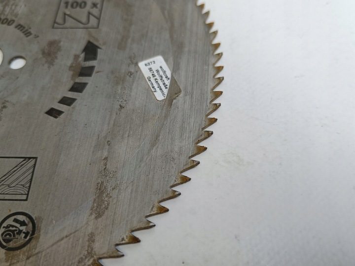 Wolfcraft 6272 Диск tnąca для piły o180mm, фото 4