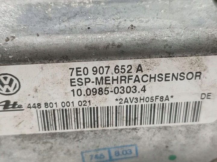 Porsche Cayenne Датчик скорости ESP 2003 4.5L 7E0907652A 7E0 907 652 А, 1, фото 4