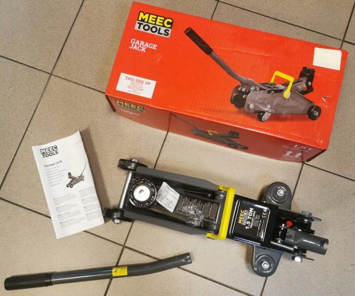 Домкрат garażowy 1,5t Meec Tools, фото 1
