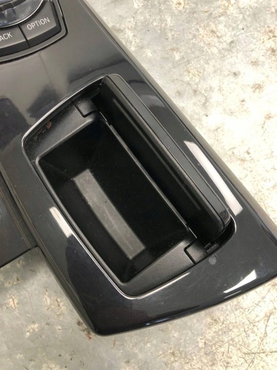 Декор тоннеля бардачок Idrive BMW F10 F11 рестайлинг 9206372 9350723, фото 5