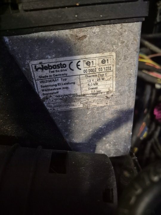 VW T5 РЕСТАЙЛИНГ автономный отопитель WEBASTO 7E0815071B, фото 3