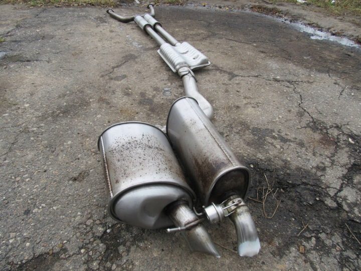 В СБОРЕ ВЫХЛОПНАЯ СИСТЕМА BMW 7 E65 E66 7540644, фото 3