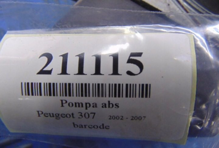 PEUGEOT 307 SW 1.6HDI НАСОС ABS, фото 7