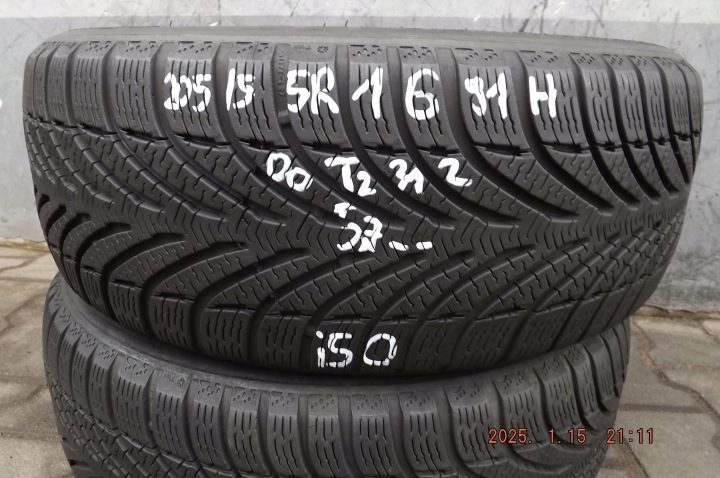 2× Шина зимняя BFGoodrich G-FORCE Winter 205/55R16 91 H сцепление на снегу (3PMSF), фото 5