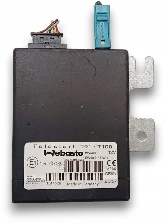 Блок управления Webasto Telestart T91 T100 Nissan Navara D23 Mercedes X470, фото 1