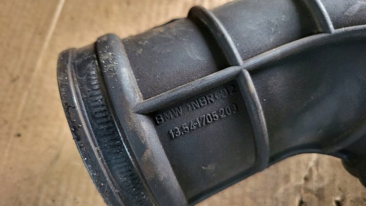 BMW E46 320i M52 резинка przepływomierza патрубка, фото 3