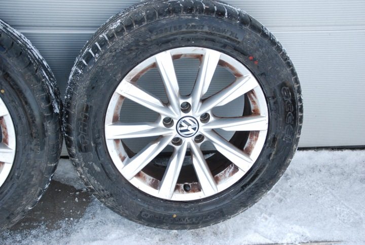4× Литой диск Volkswagen OE Tiguan 6.5" x 17" 5x112 ET 33, фото 5