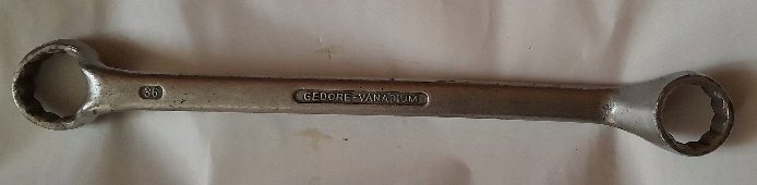 Ключ накидной двусторонний 30x36mm odgięty 5° GEDORE, фото 2