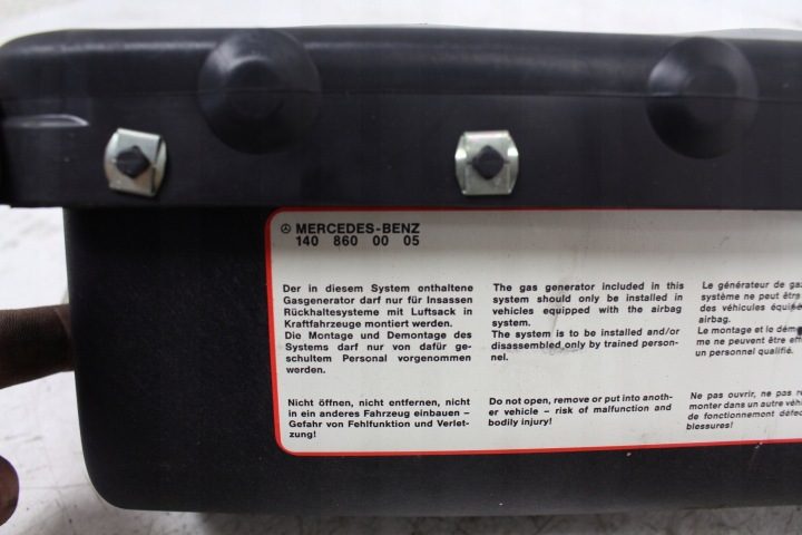Подушка безопасности 1408600005 Mercedes S600 W140, фото 3