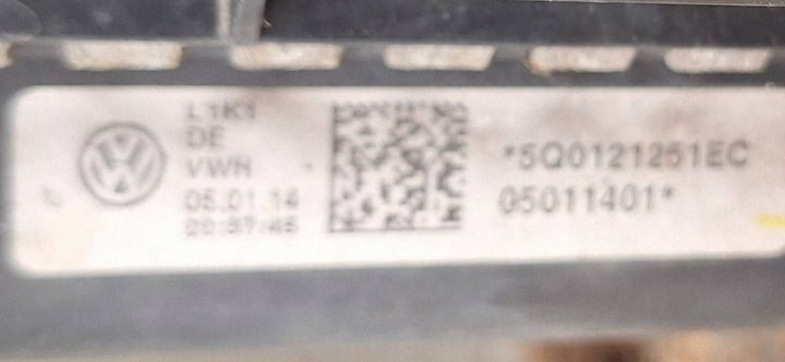 Комплект радиаторов Вентилятор Audi VW SEAT 5Q0121203G 5Q0131251EL 5Q0816411M, фото 2
