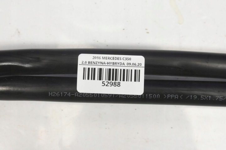 Шланги трубки воды A2055011500 Mercedes W205 2.0H, фото 13