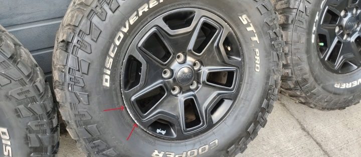 4X диск шина диска шины Jeep Wrangler JK 315/70 R17 Discoverer STT PRO, фото 3