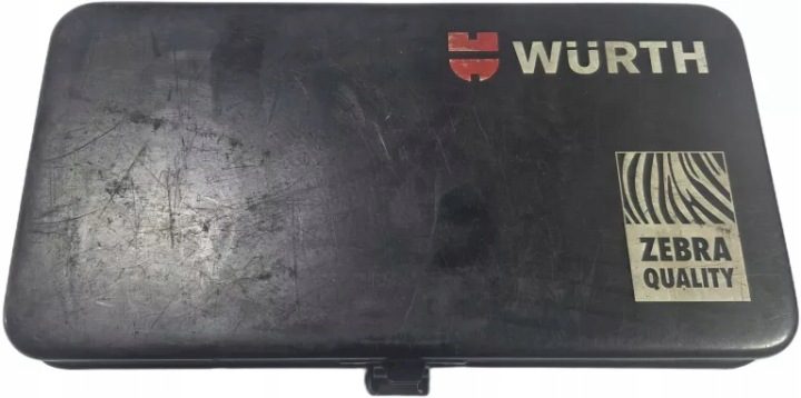 Wurth комплект торцевых головок wieloprofilowych 1/4″ мульти ребра 33 шт., фото 2