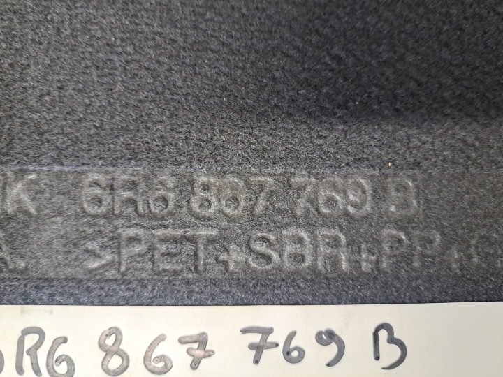 VW POLO ПОЛКА БАГАЖНИКА 6R6867769B, фото 6