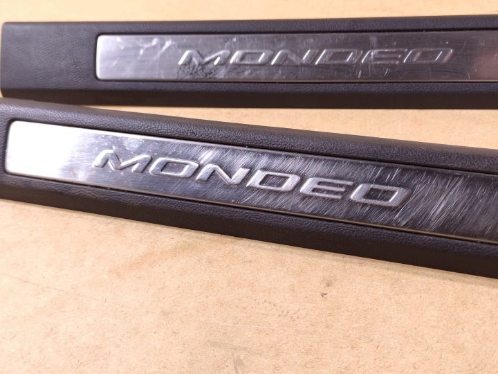 НАКЛАДКА ПОРОГА ЛЕВАЯ ПРАВАЯ ПЕРЕДНЯЯ FORD MONDEO MK5 DS73-F13200-LAW, фото 4