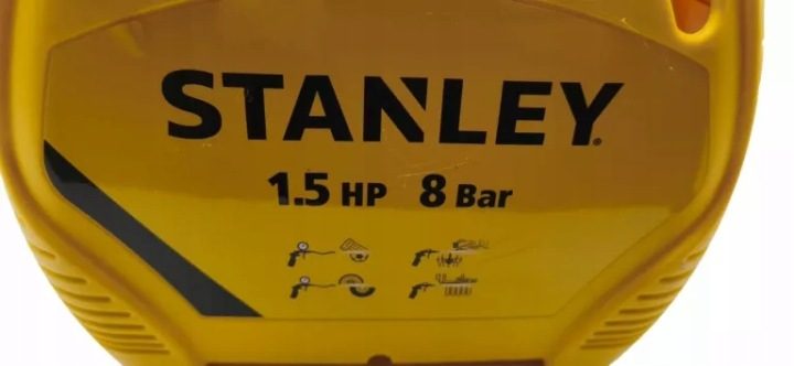 STANLEY КОМПРЕССОР БЕЗМАСЛЯНЫЙ AIR КОМПЛЕКТ + пистолет шланг, фото 2