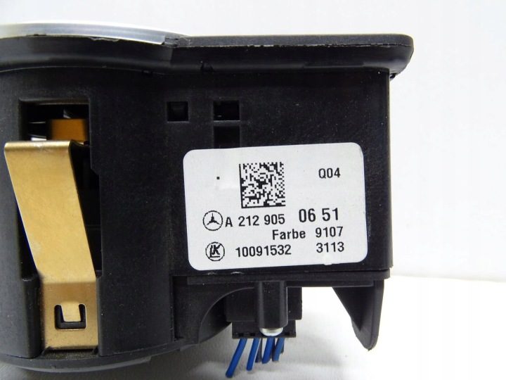 ПАНЕЛЬ ПЕРЕКЛЮЧАТЕЛЬ ВЫКЛЮЧАТЕЛЬ СВЕТА A2129050651 MERCEDES W176 W246 A B-КЛАСС, фото 6